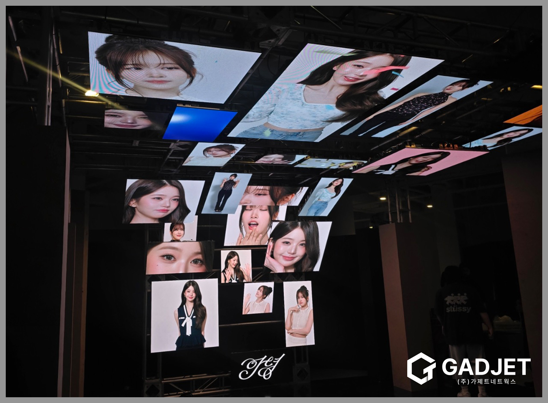 [성수 갤러리아포레몰 아이브 팝업] LED 전광판